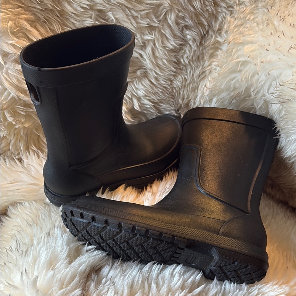 Black crocs rain Boots
